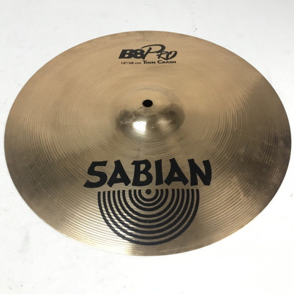 Used Sabian B8X THIN CRASH 15 Crash Cymbal 15