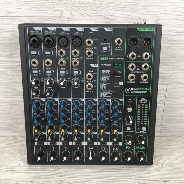 Used BEHRINGER XENYX X1222USB Mixing Console