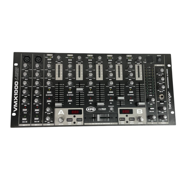 Used Behringer XENYX Q1202 USB MIXER Mixing Console