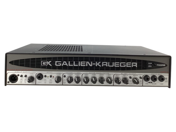 Used Gallien Krueger 800RB 300/100 WATT BI AMP BASS HEAD Bass
