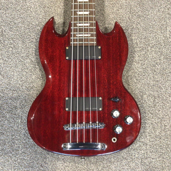 Used CARPARELLI CF-5 5-STRING BASS GUITAR Bass Guitar Wood 5-String