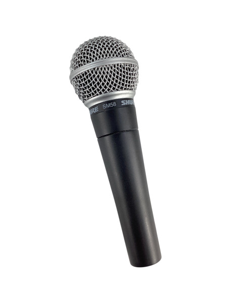 Used SHURE SM58 DUAL IMPEDANCE Microphone