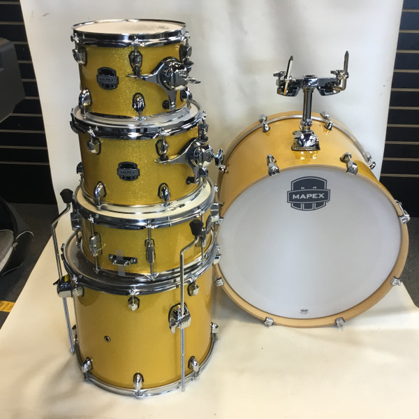 Used Pacific 5 PIECE FS SERIES Drum Shell Kit Tobacco Sunburst 22