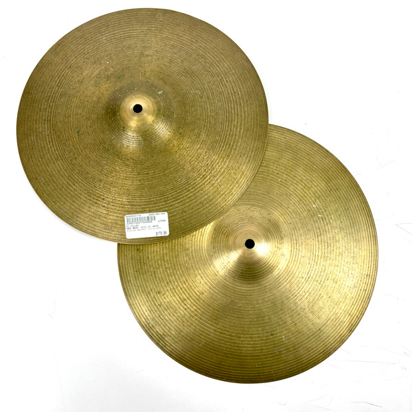 Used OMETE COMPLEX 14IN HI HATS Hi Hat Cymbals 14