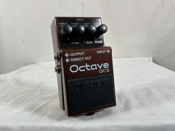 Used Boss OC-5 OCTAVER Octave Pedal
