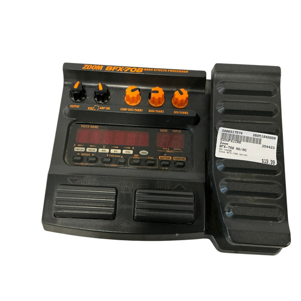 Used Zoom 506 BASS Multi-FX Pedal