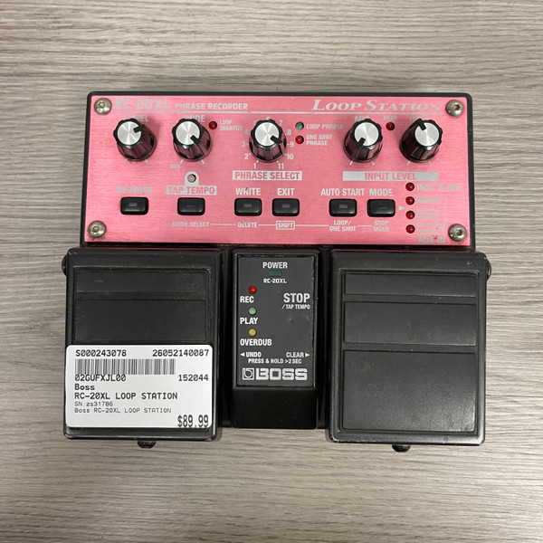 Used Boss RC-20XL LOOP STATION Looper Pedal