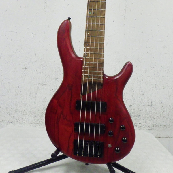 Used CARPARELLI CF-5 5-STRING BASS GUITAR Bass Guitar Wood 5-String