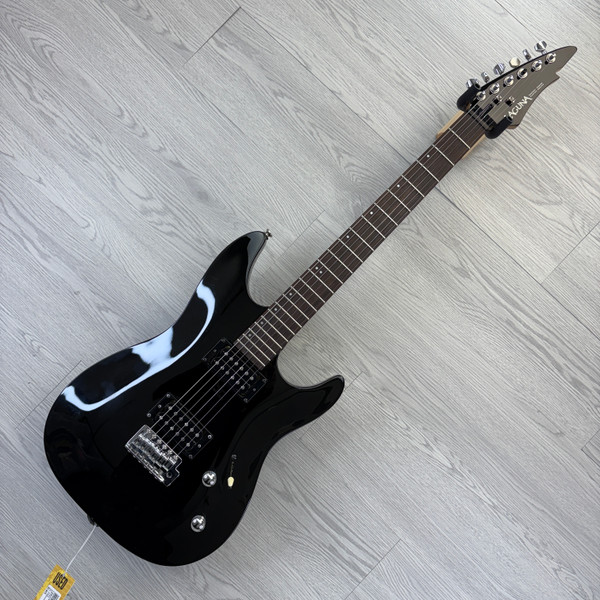 Used Yamaha EG112C2 S Type Electric Guitar Black 6-String