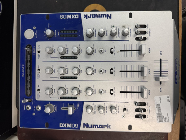 Used Numark DXM09 Powered Mixer