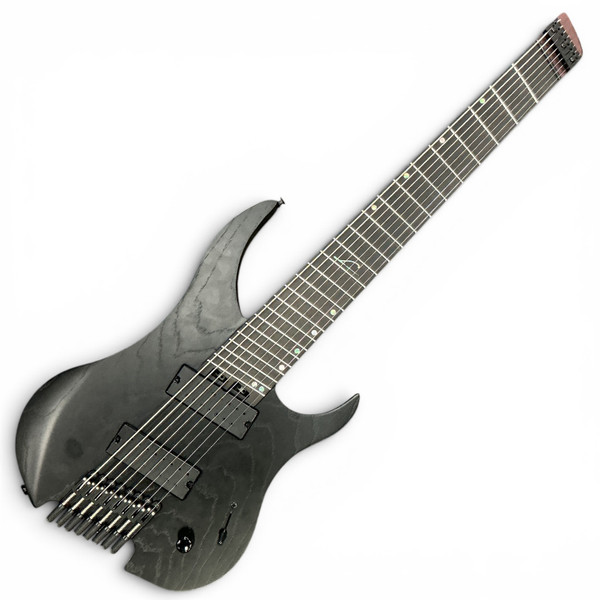 Used Grover Jackson RRCU50 V Modern Metal Electric Guitar Black 6
