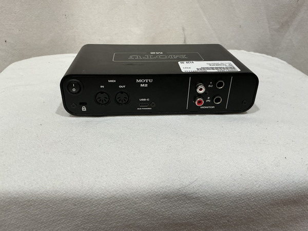 Used Motu M2 USB C RECORDING INTERFACE Computer Interface 2 A/D