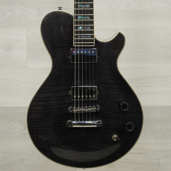 Used Fernandes Burny RLC-55 Reissue Electric Guitar Black