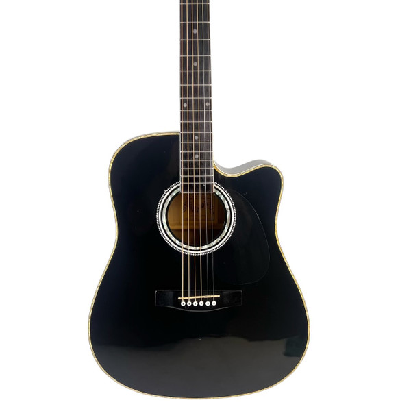 Used Fender DG-16 Laminate Top Acoustic Guitar Cherry Sunburst