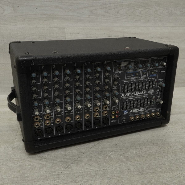 Used Peavey XR-8600 POWERED MIXER HEAD Powered Mixing Head