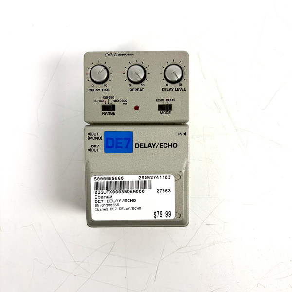 Used DOD FX96 ANALOG DELAY Delay Pedal