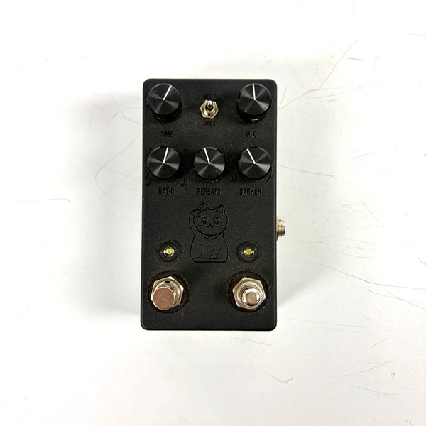 ギター JHS PEDALS Lucky Cat Delay BLACK Used JHS Pedals LUCKY CAT DELAY BLACK EDITION Delay Pedal