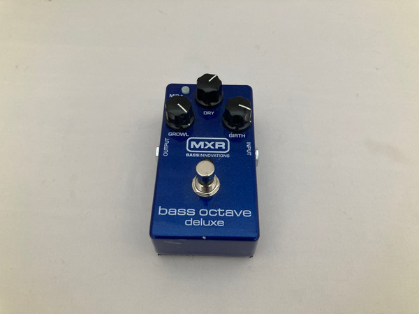 Used MXR BASS OCTAVE DELUXE Octave Pedal