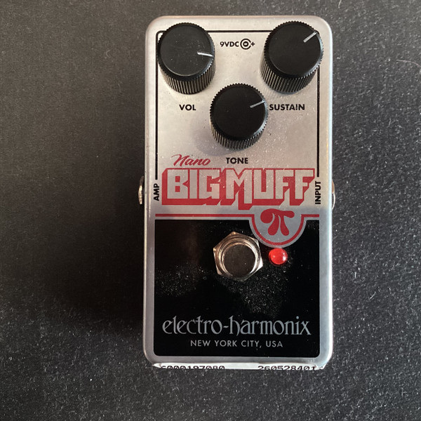Used Electro Harmonix (E/H) NANO BIG MUFF Fuzz Pedal