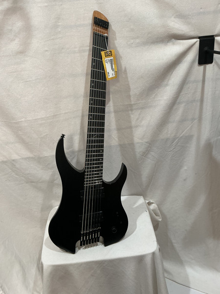 Used Grover Jackson RRCU50 V Modern Metal Electric Guitar Black 6