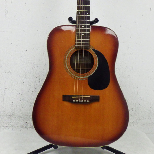Used Ibanez AEL20E-TBS-14-02 Acoustic Guitar Transparent Blue Sunburst