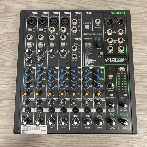 Used Mackie DFX-12 Compact Mixer