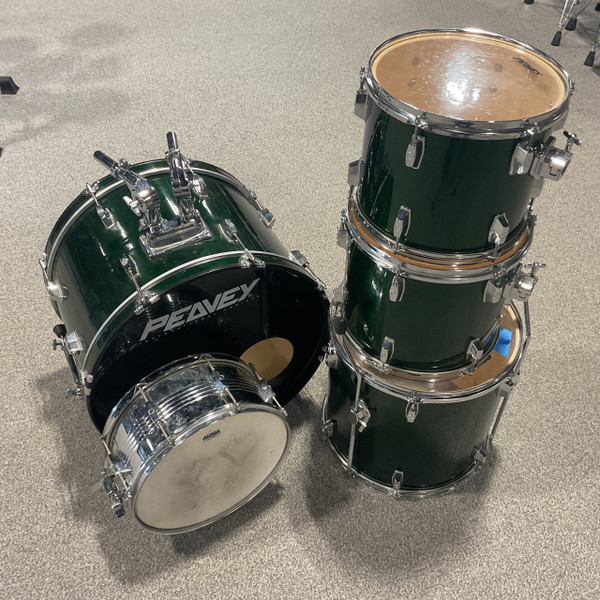 Used PDP 5PC Z5 SERIES DRUMS Drum Shell Kit Black