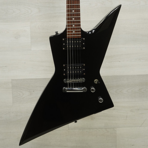 Used Dean Z X EXPLORER TYPE Pointy Electric Guitar Amber 6-String