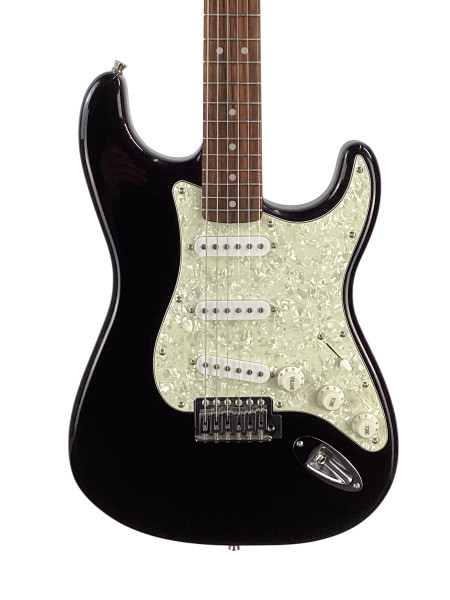 Used Squier AFFINITY STRAT S Type Electric Guitar Black 6-String