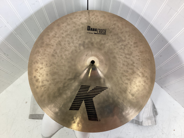 Used Zildjian 17IN K CUSTOM DARK CRASH Crash Cymbal 17