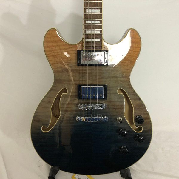 Used Ibanez ASV93-TDL 5B-01 Semi-Hollow Electric Guitar Sunburst 6