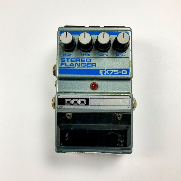 Used DOD FX75-B STEREO FLANGER Flanger Pedal