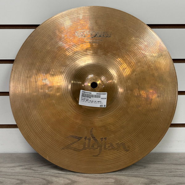 Used ZILDJIAN ZXT SOLID 14 INCH Hi Hat Cymbals