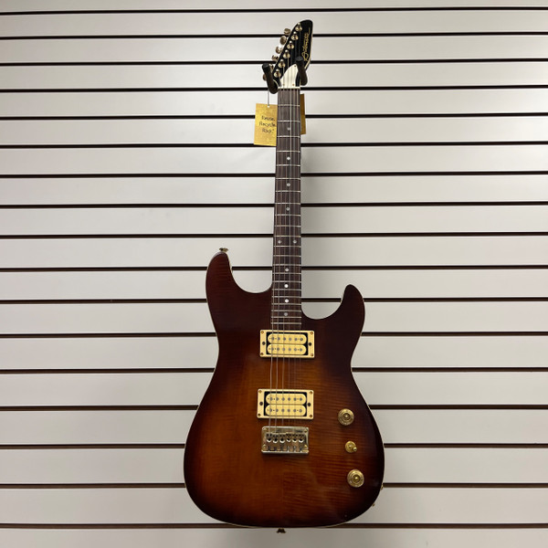 Used Ibanez RGEW521MZW ZEBRA ELECTRIC GUITAR Super S Electric