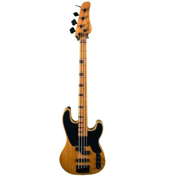 Used Schecter DIAMOND SERIES C4 XXX J Type Bass Guitar Black 4-String