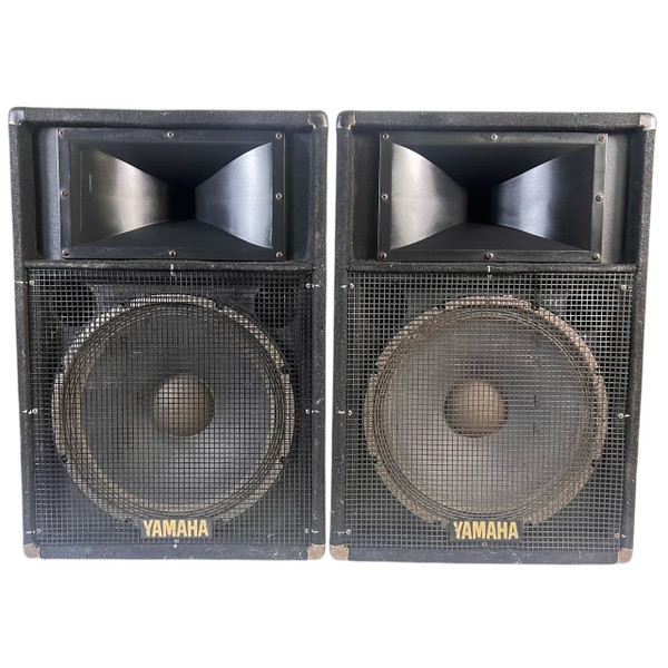 Used Yamaha S115IV PAIR Passive Full Range Speaker Cabinet