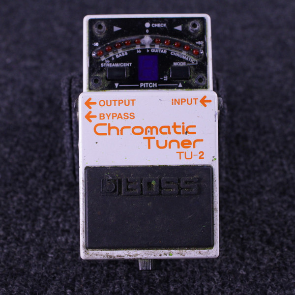 Used Boss TU-2 CHROMATIC TUNER Tuner Pedal