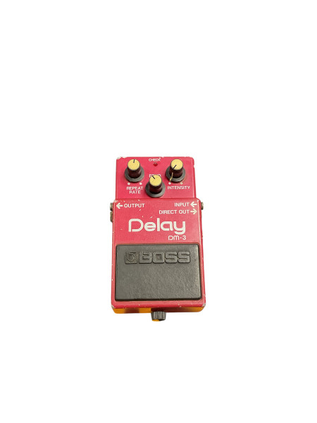 Used Boss DM-3 DELAY Guitar Effect
