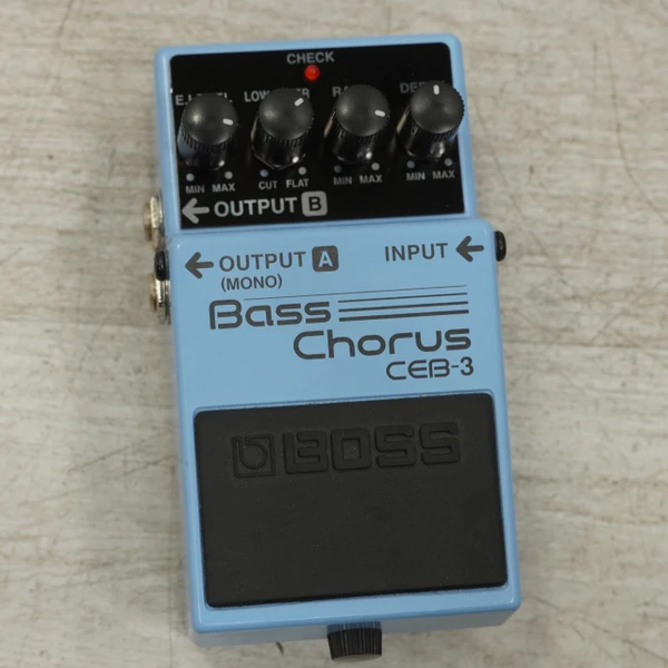 Used Boss CEB-3 BASS CHORUS Chorus Pedal