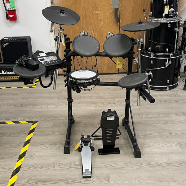 Used Roland V-DRUMS LITE HD-1 Electronic Drum Kit