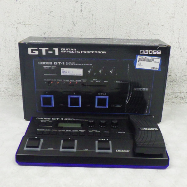 Used Boss GT-8 GUITAR PROCESSOR W/AC Multi-FX Pedal