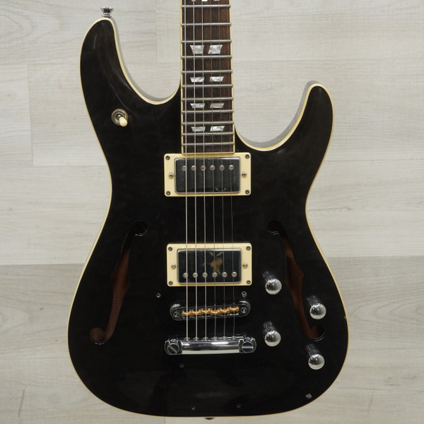 Used Ibanez RGA8QM Super S Electric Guitar Black 8-String