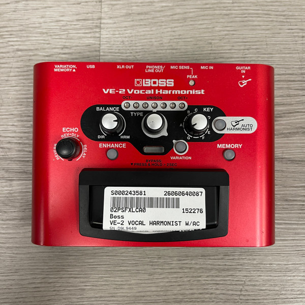 Used Boss VE-2 VOCAL HARMONIST Multi Effects