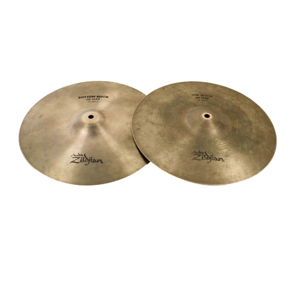 Used OMETE 14IN FUSION HI HATS Hi Hat Cymbals 14 Used OMETE 14IN FUSION HI HATS Hi Hat Cymbals 14