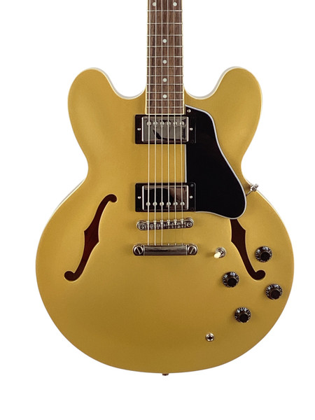 Used Samick SAT-650 Semi-Hollow Electric Guitar Cherry Sunburst 6