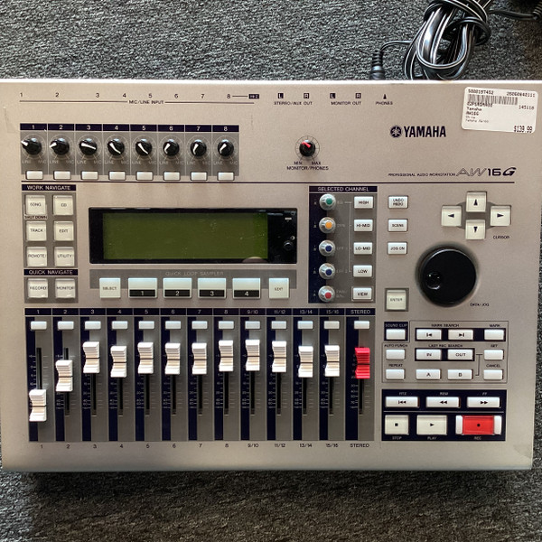 Used Tascam DP-01FX/CD W/AC Recording Device