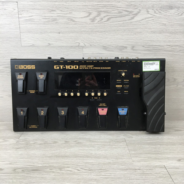 Used Boss GT-100 FX PROCESSOR Floorboard Effect