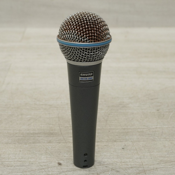 Used Shure Beta 58A - Supercardioid Dynamic Vocal Microphone