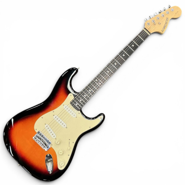 Used Hamer SLAMMER STRAT STYLE GUITAR S Type Electric Guitar Black
