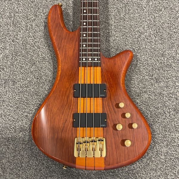 Used CARPARELLI CF-5 5-STRING BASS GUITAR Bass Guitar Wood 5-String